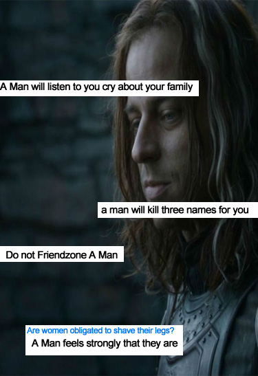 Illustration for article titled The "Nice Guys" of Westeros are on OK Cupid and looking for love